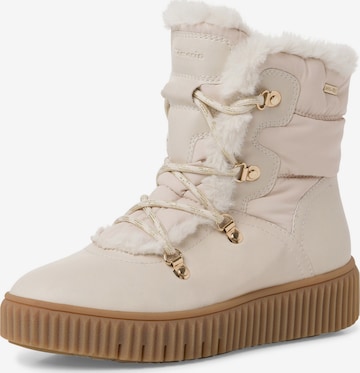 TAMARIS Snow Boots in Beige: front