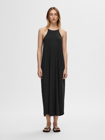 SELECTED Kleid in Schwarz: Vorderseite