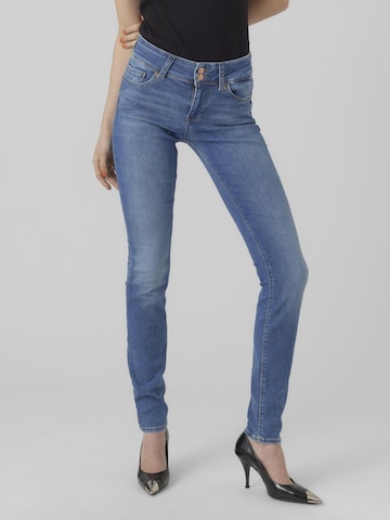 VERO MODA Slimfit Jeans i blå: forside