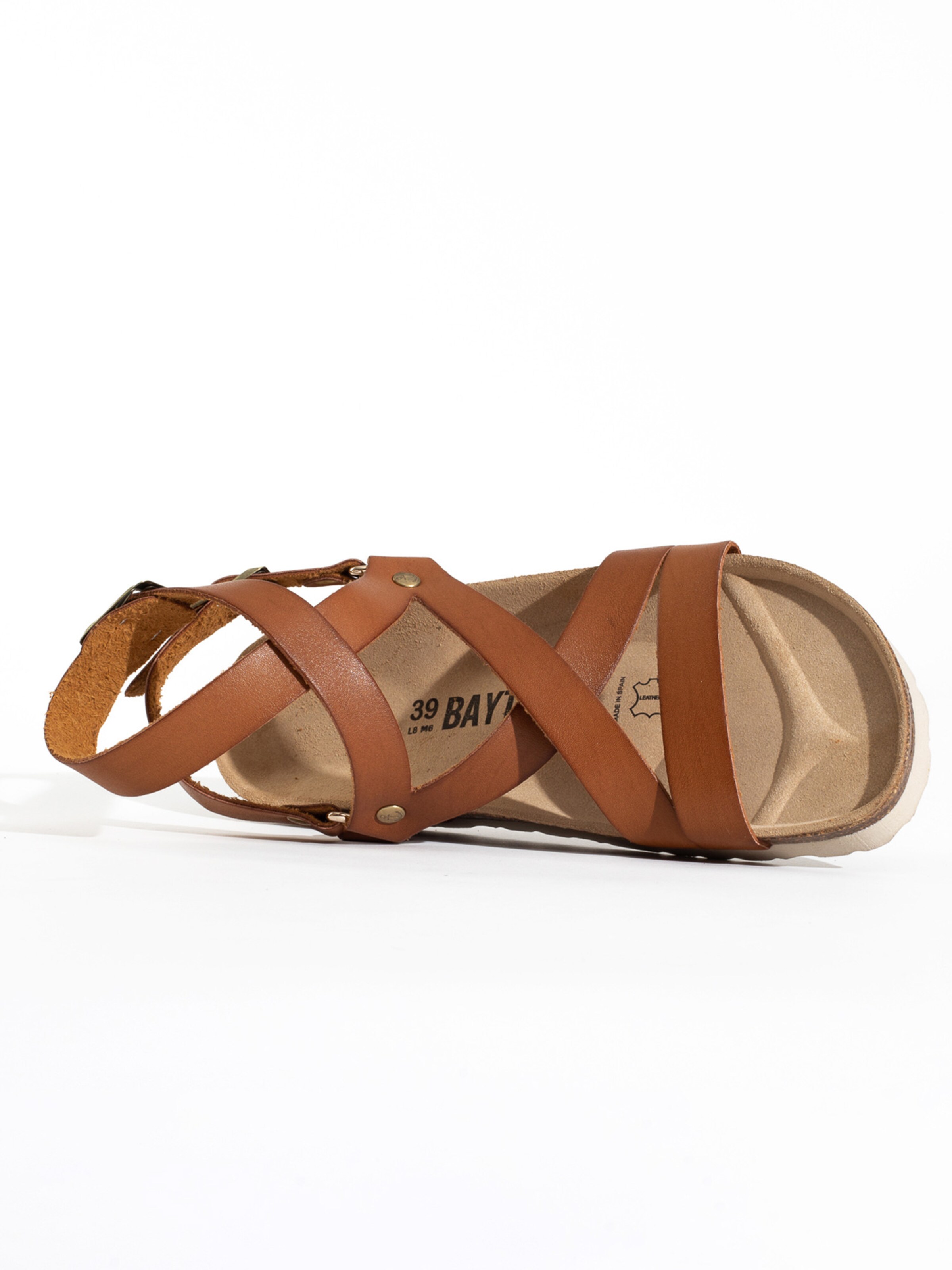 Bayton Sandali s paščki 'Armidale' | rjava barva