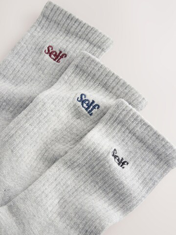 self. Socks in Grey