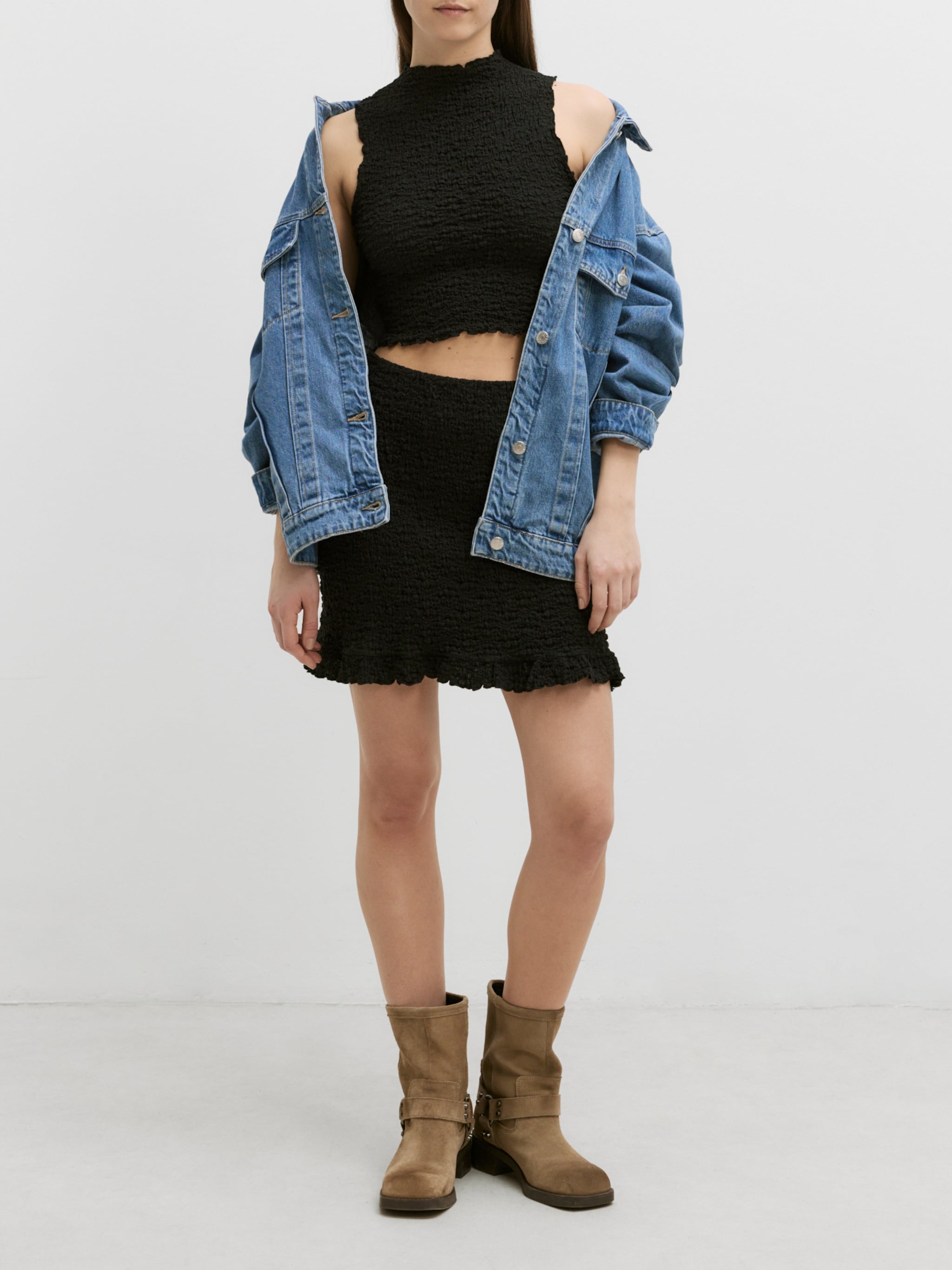 EDITED Produits Jupe 'Cleo' noir