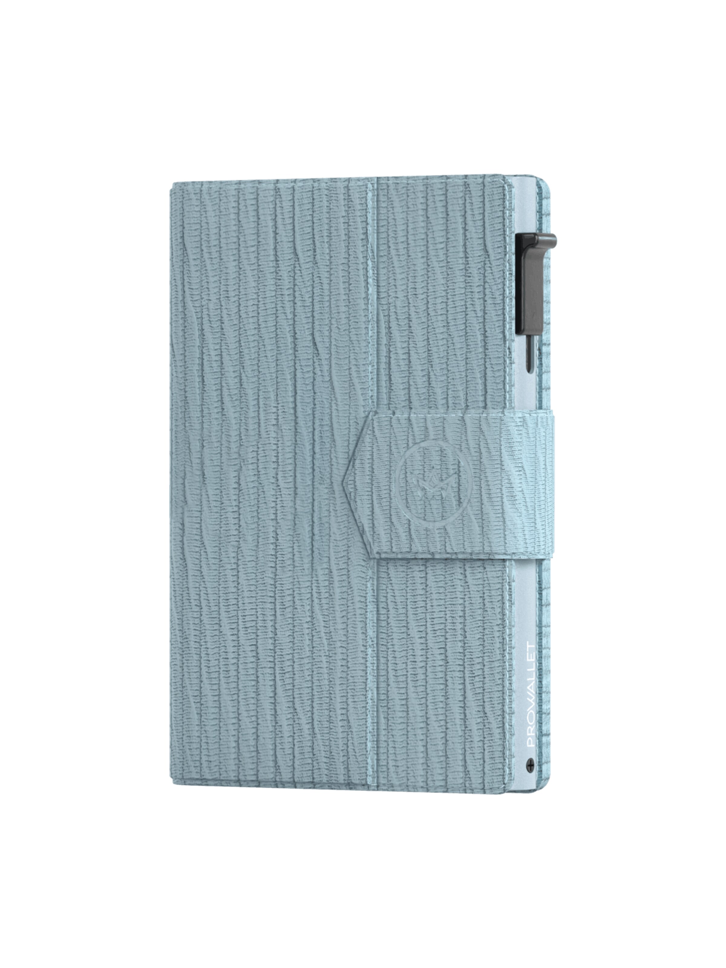 Prowallet Wallet 'Pasjeshouder Plus Ripple' in Blue