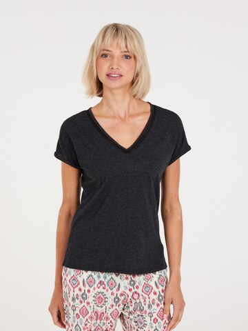 PROTEST Shirt in Schwarz
