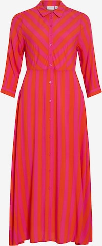 Robe-chemise 'VIAya Paya' VILA en orange : devant