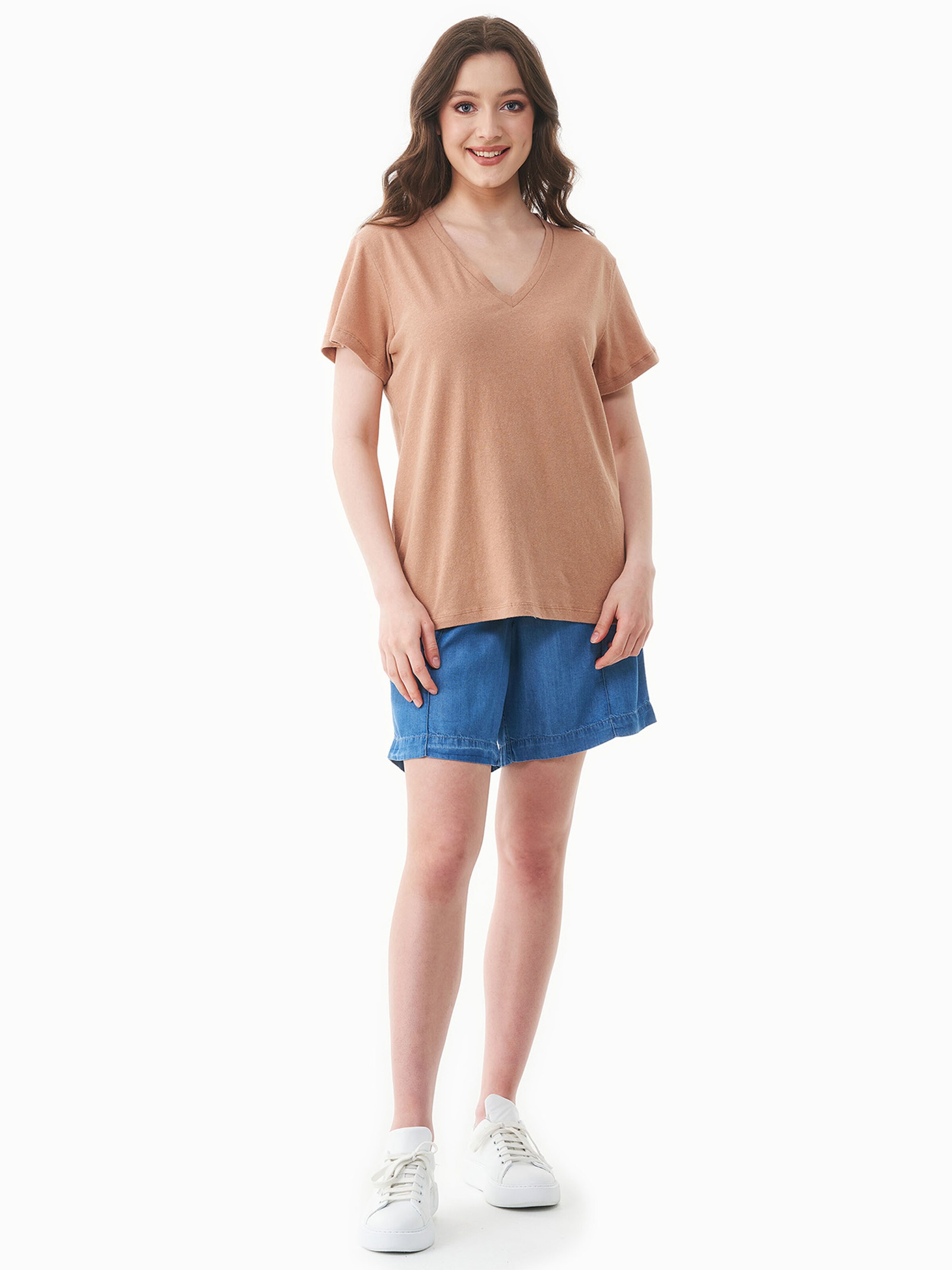 Organication T-Shirt in Beige