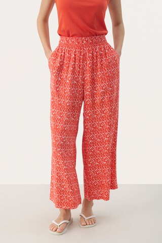 Part Two Loosefit Hose 'Alfi' in Rot