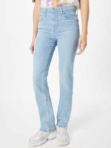 LEVI'S ® Regular Jeans '724™ High Rise Straight' i blå: forside