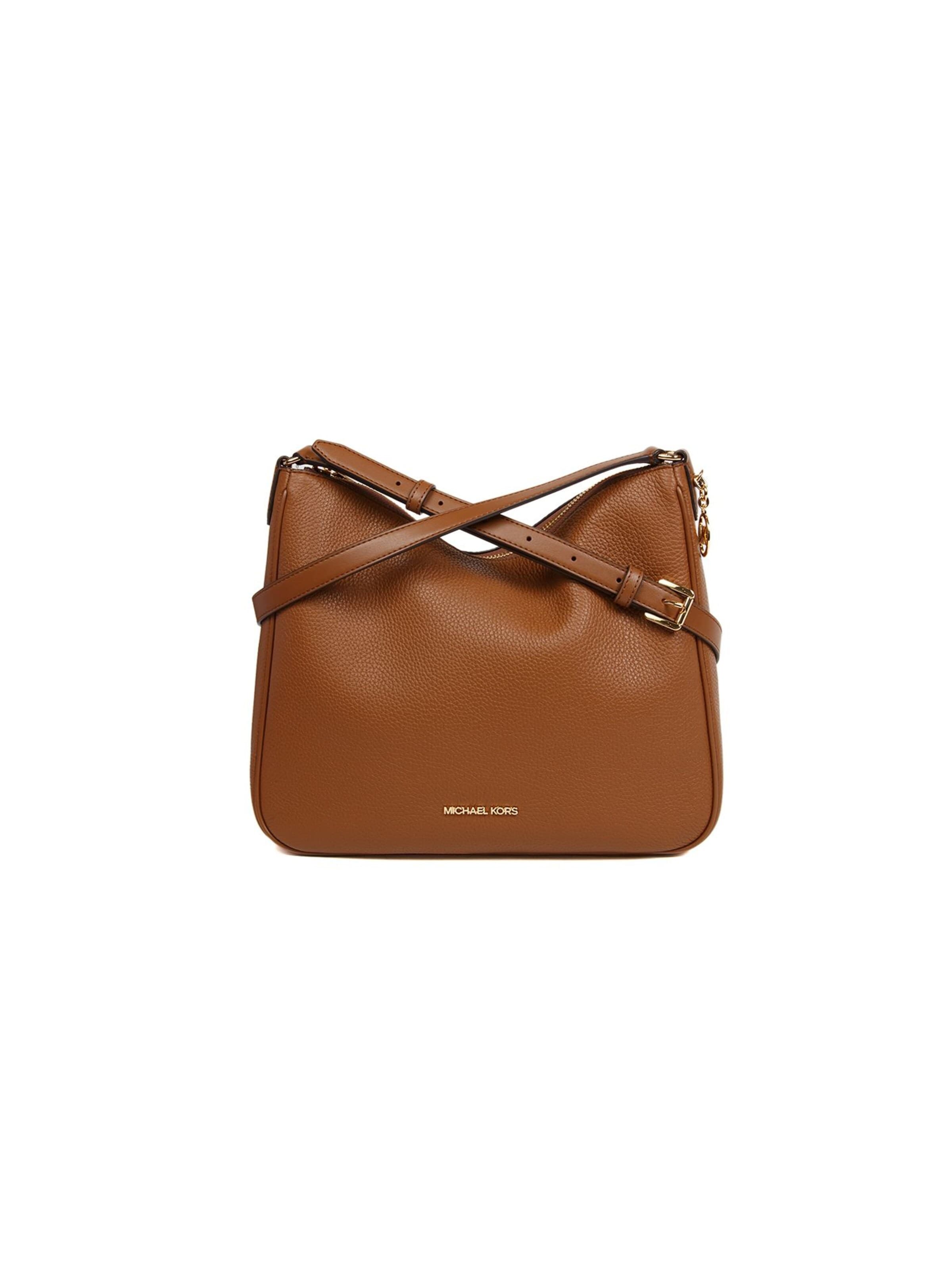 Michael Kors - Bolso de hombro 'Nayla' en marrón: frente