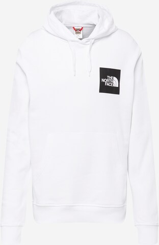 THE NORTH FACE Sweatshirt 'FINE' in White: front