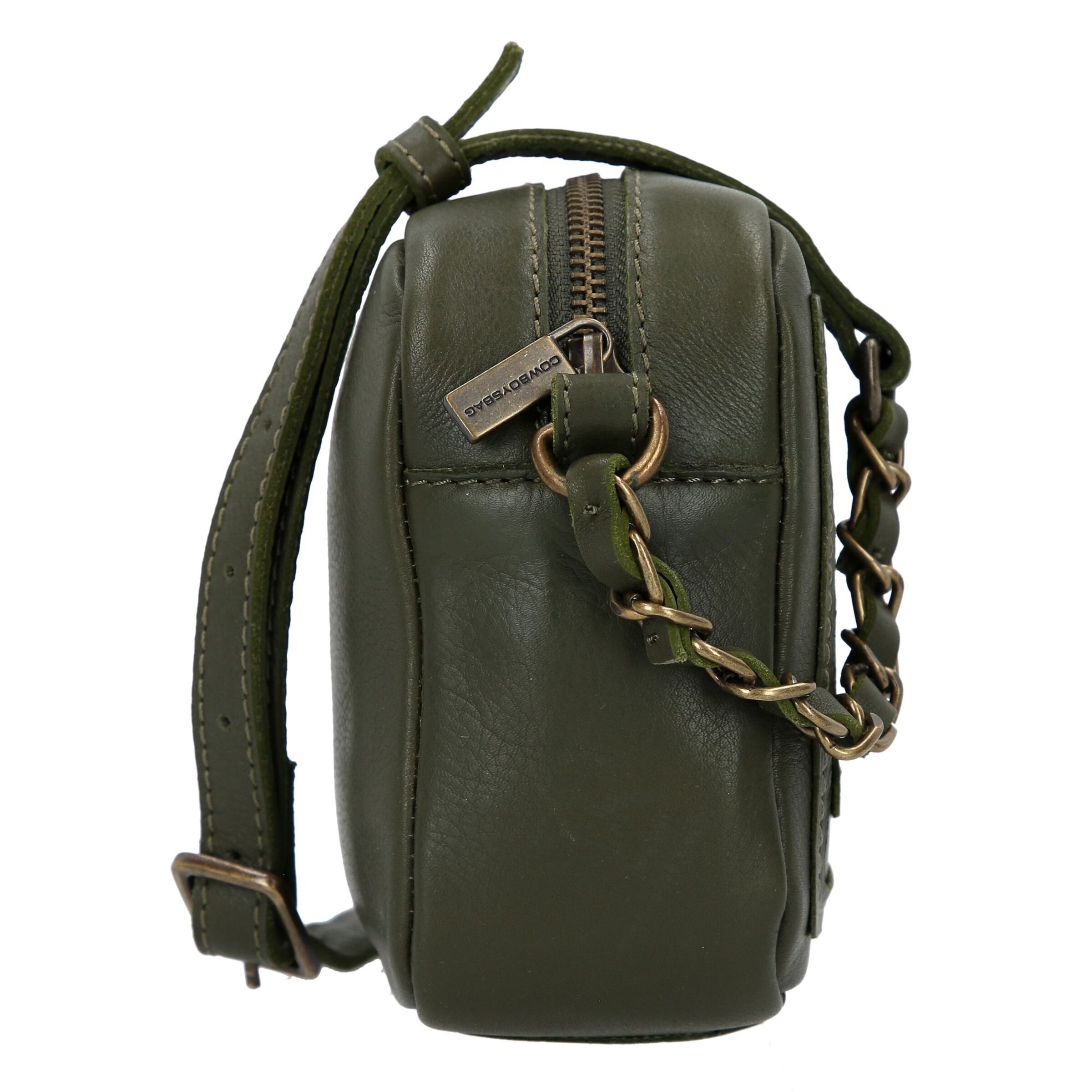 Borsa a tracolla 'Feltham' di Cowboysbag in verde