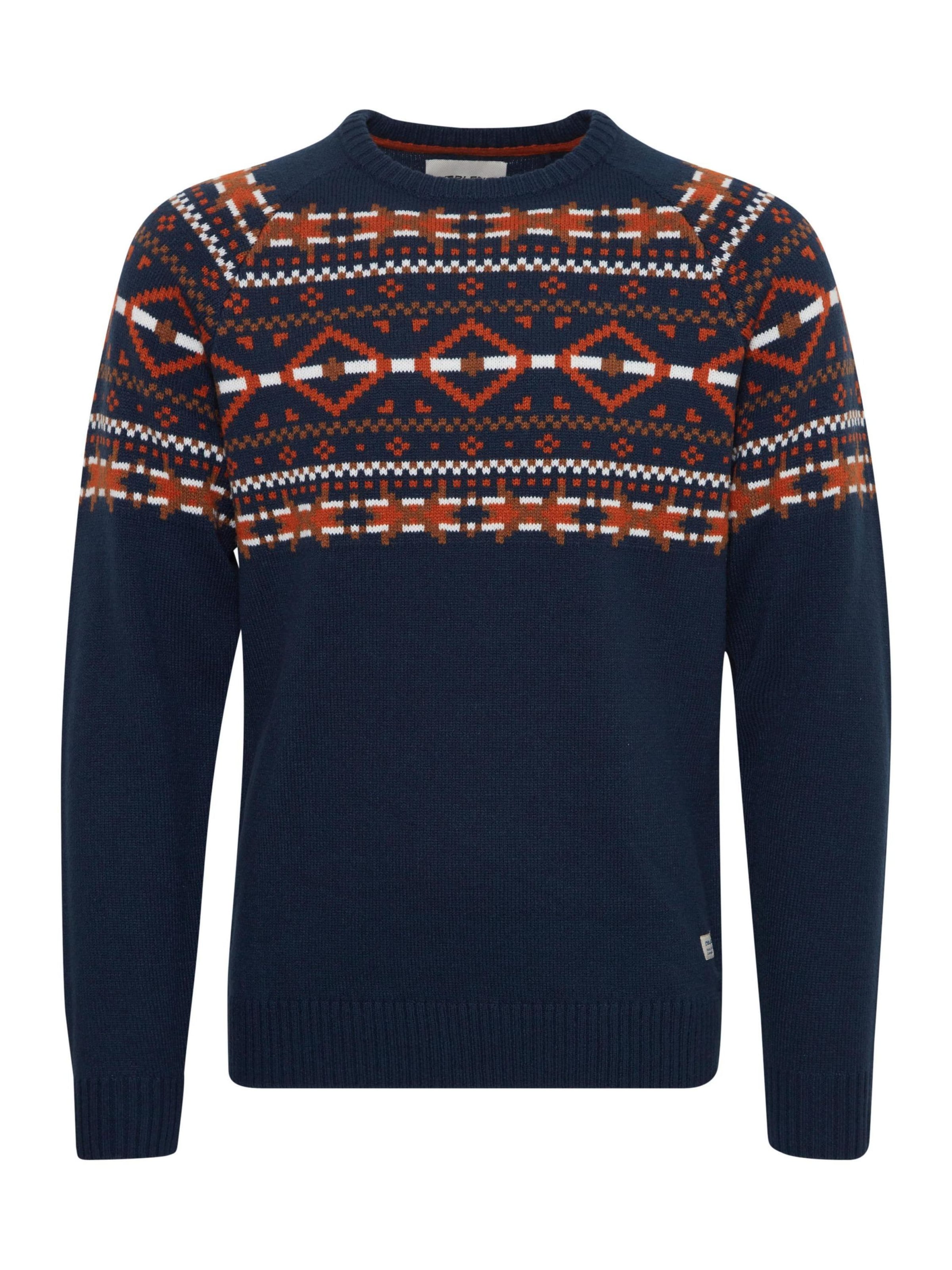 BLEND Sweater 'Nilas' in Blue: front