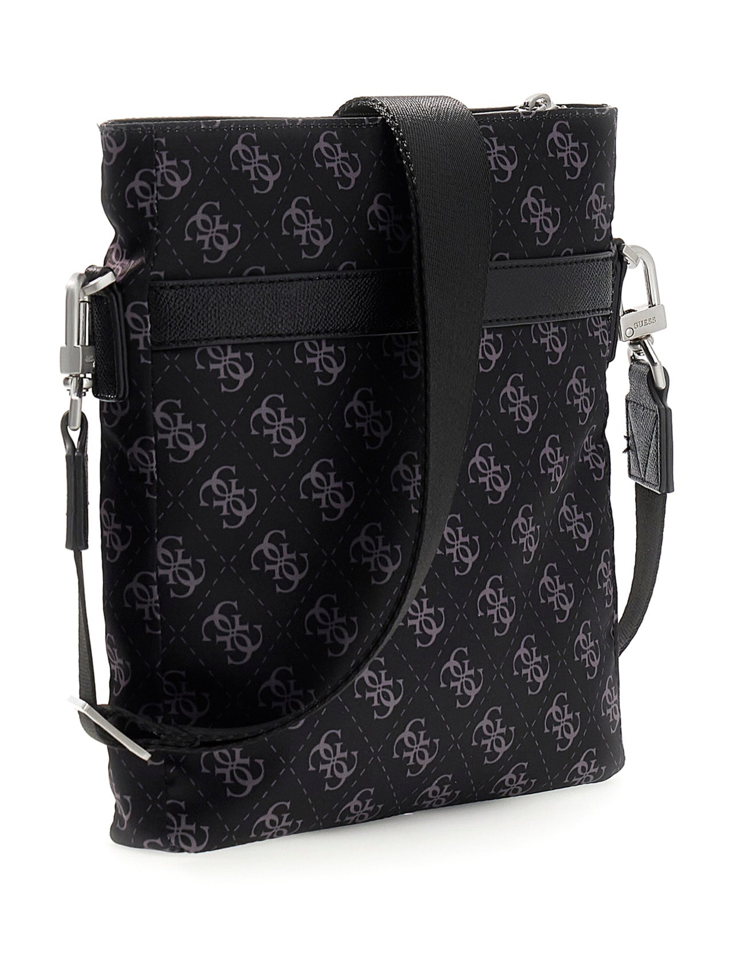 GUESS Axelremsväska 'BERLIN' i svart