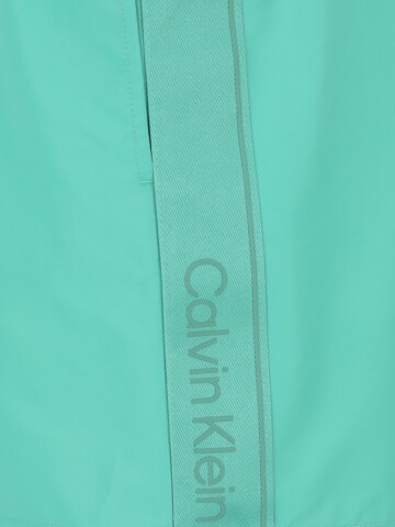 Calvin Klein Swimwear Board Shorts in Green