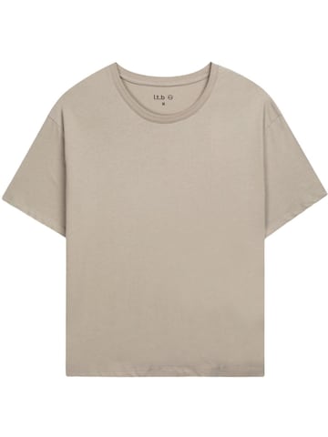 LTB Jeans - Camiseta 'LTB Jeans Damen-T-Shirt' en beige: frente