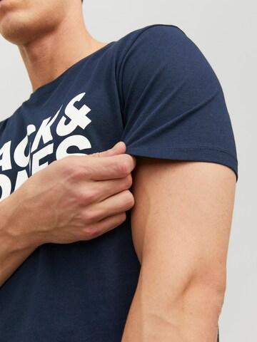 JACK & JONES T-Shirt in Blau