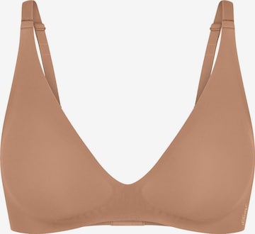 SLOGGI BH ' Blue ZERO Feel 20 THE UP ' in Bruin: voorkant