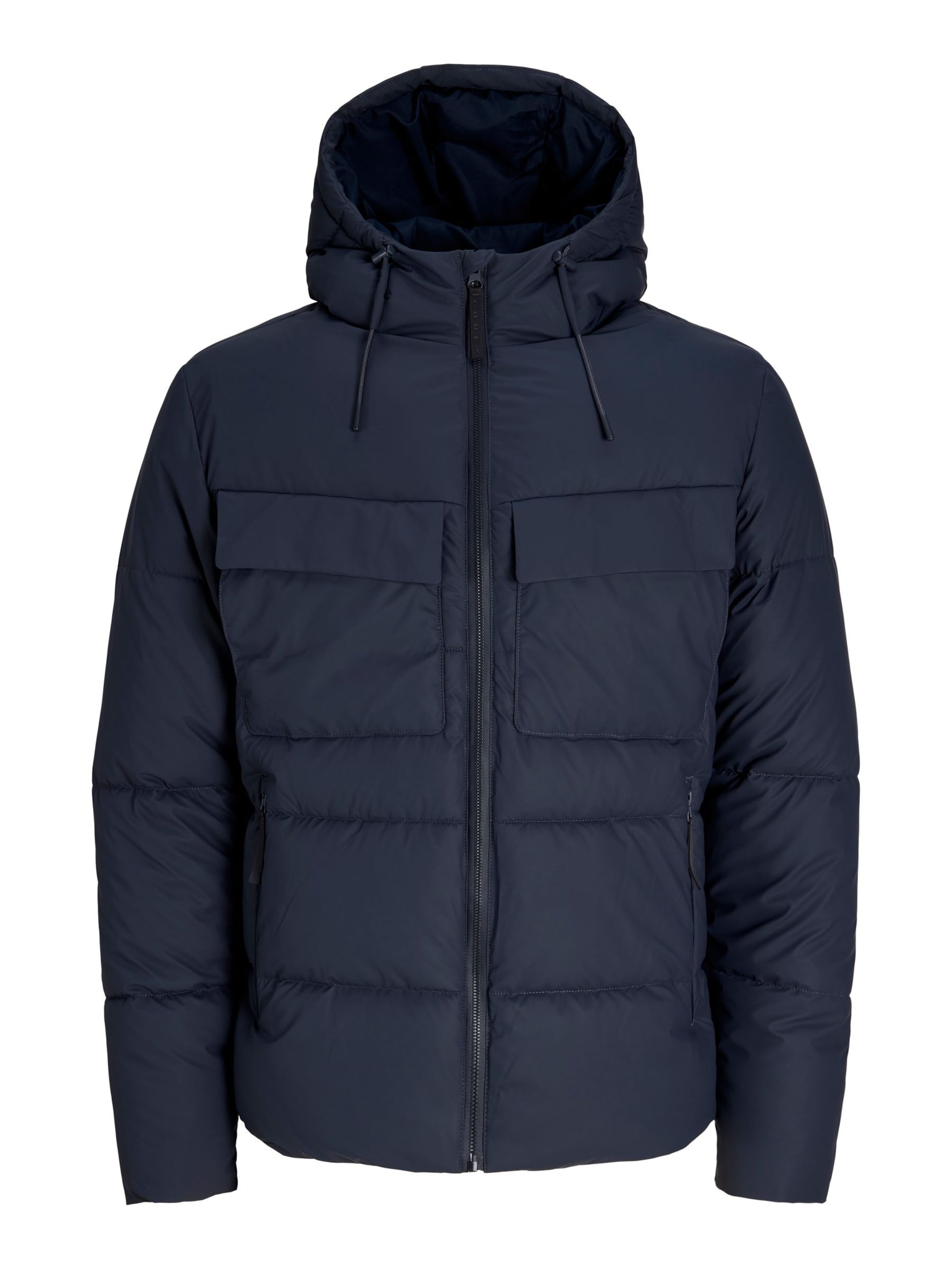 JACK & JONES Prehodna jakna 'JCOFusion' | modra barva: sprednja stran