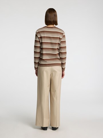 T-shirt SELECTED en marron