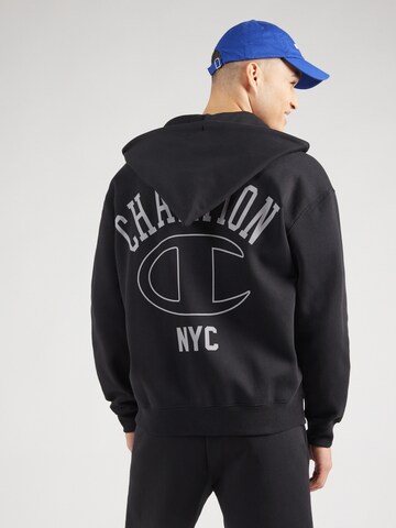 Champion Authentic Athletic Apparel - Sudadera con cremallera en negro