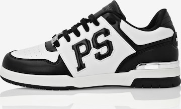 Baskets basses Plein Sport en noir : devant