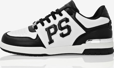 Plein Sport Sapatilhas baixas em preto / branco, Vista do artigo