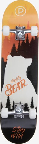 Playlife Skateboard 'Mighty Bear' in Mixed colors: front