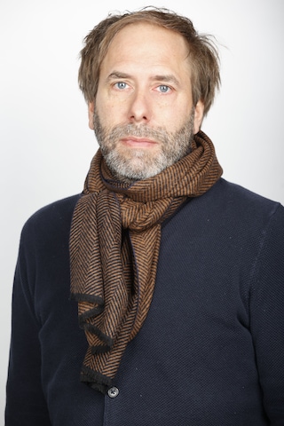 Real Guys Sjaal in Bruin: voorkant