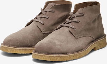 SELECTED HOMME Chukka-saappaat 'Ricco' värissä beige