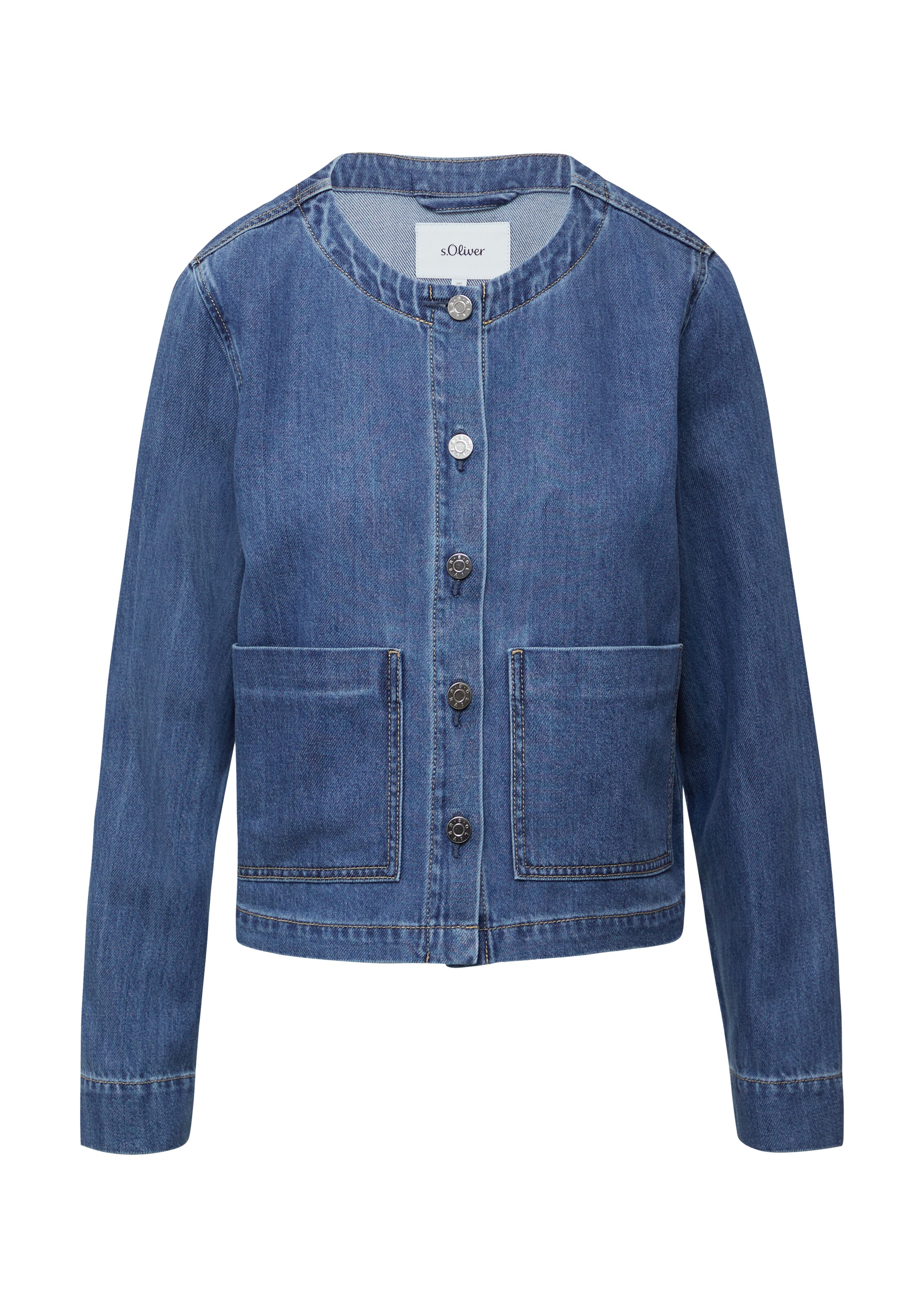 s.Oliver Tussenjas in Blauw: voorkant