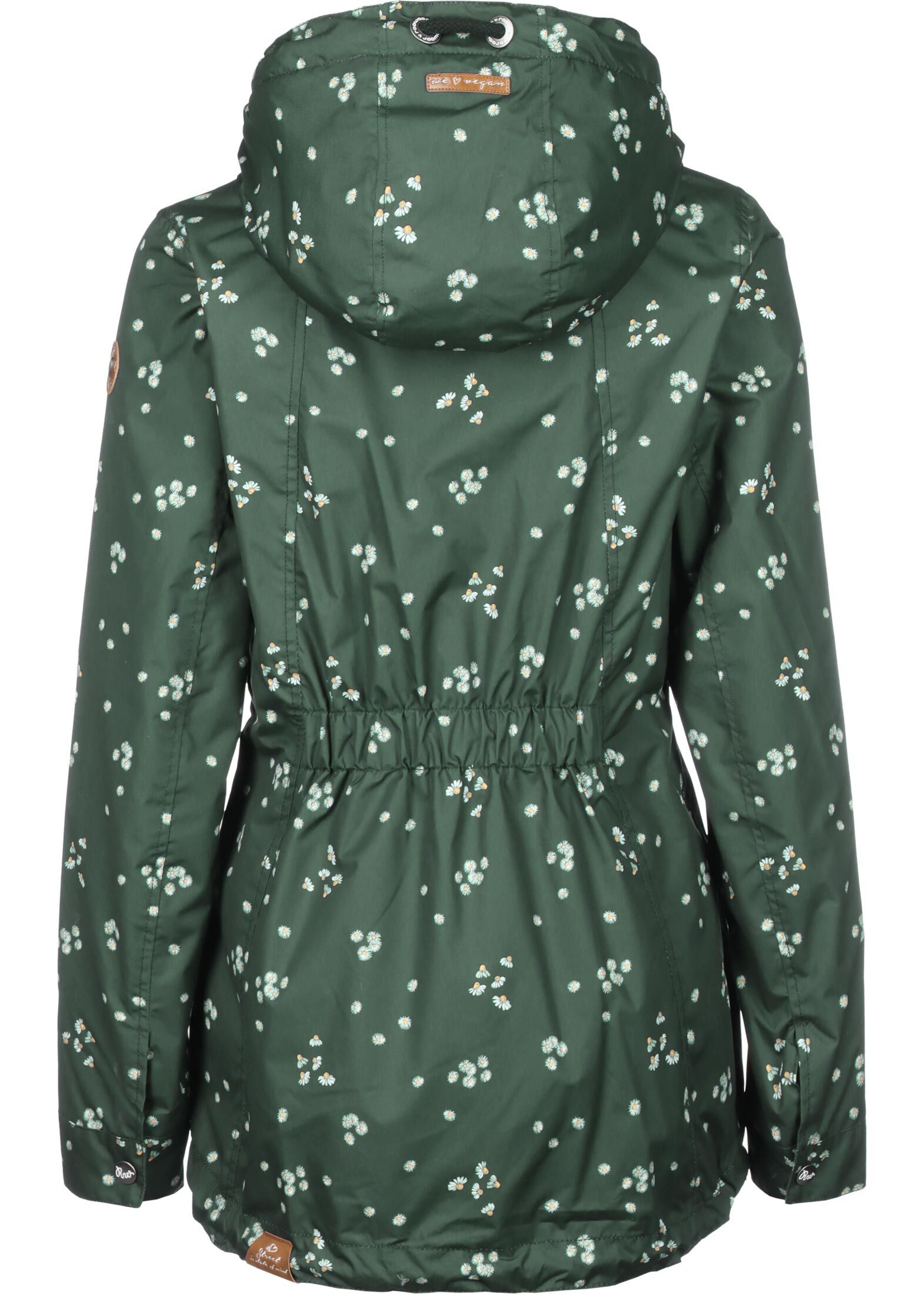 Frauen Große Größen Ragwear Jacke 'Zuzka' in Dunkelgrün - EY49158 Frauen Große Größen Ragwear Jacke 'Zuzka' in Dunkelgrün - EY49158