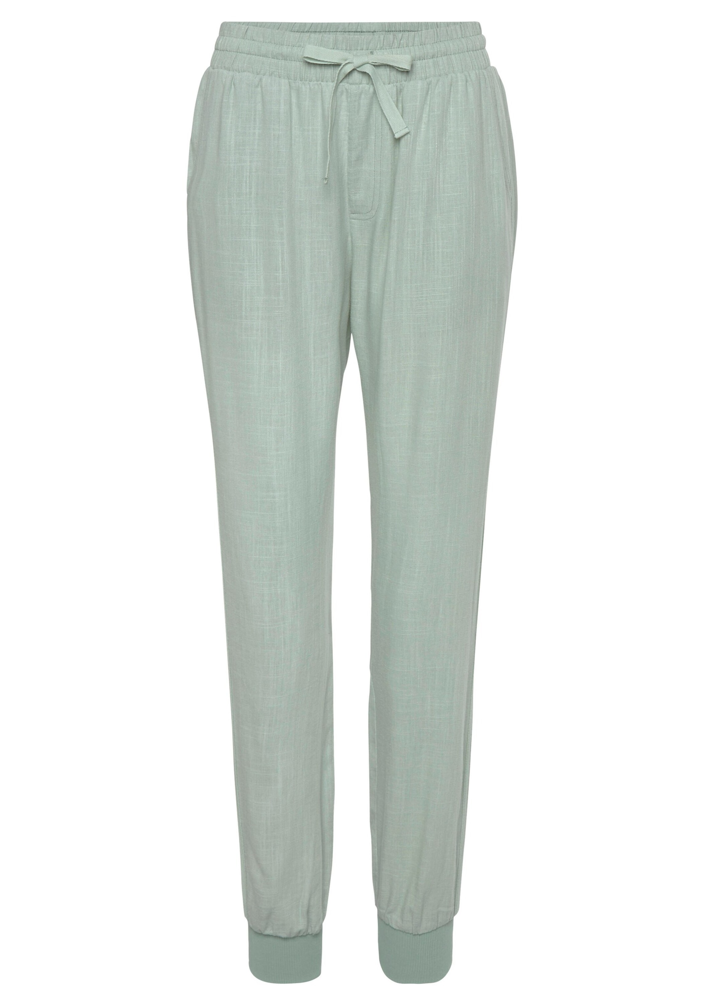 VIVANCE Tapered Hose in Grün: Vorderseite