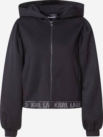 Karl LagerfeldGornji dio trenirke - crna boja: prednji dio