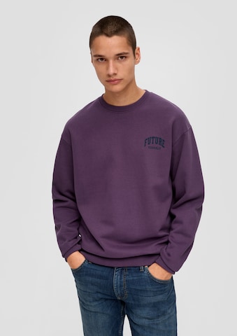 QS Sweatshirt in Purple: front