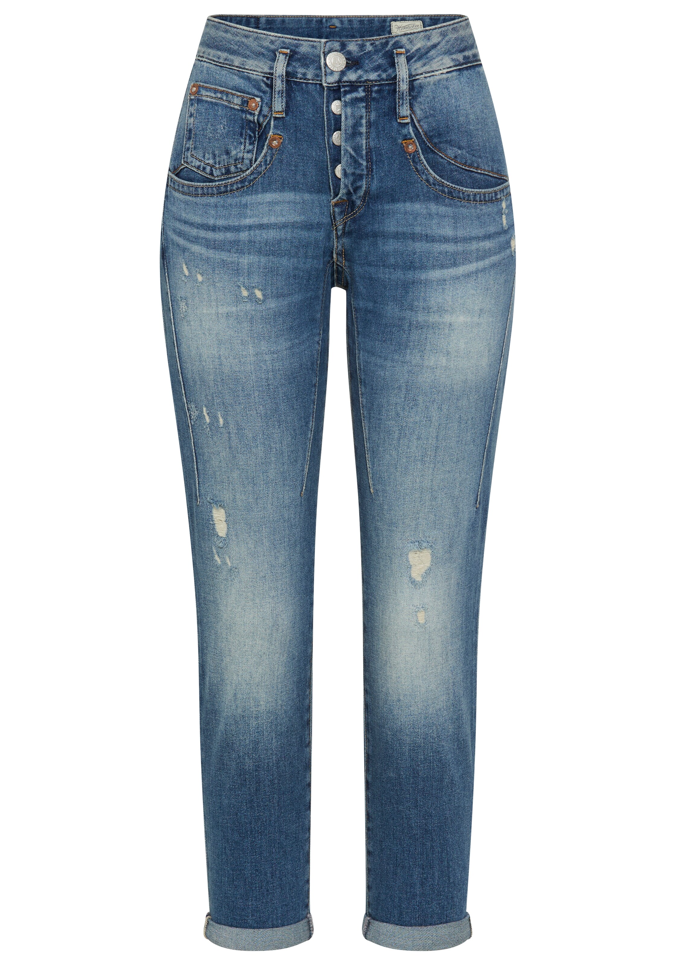 Herrlicher Regular Jeans in Blau: Vorderseite