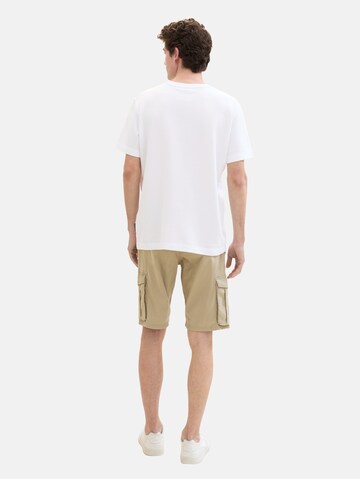 TOM TAILOR Regular Cargo Pants in Beige