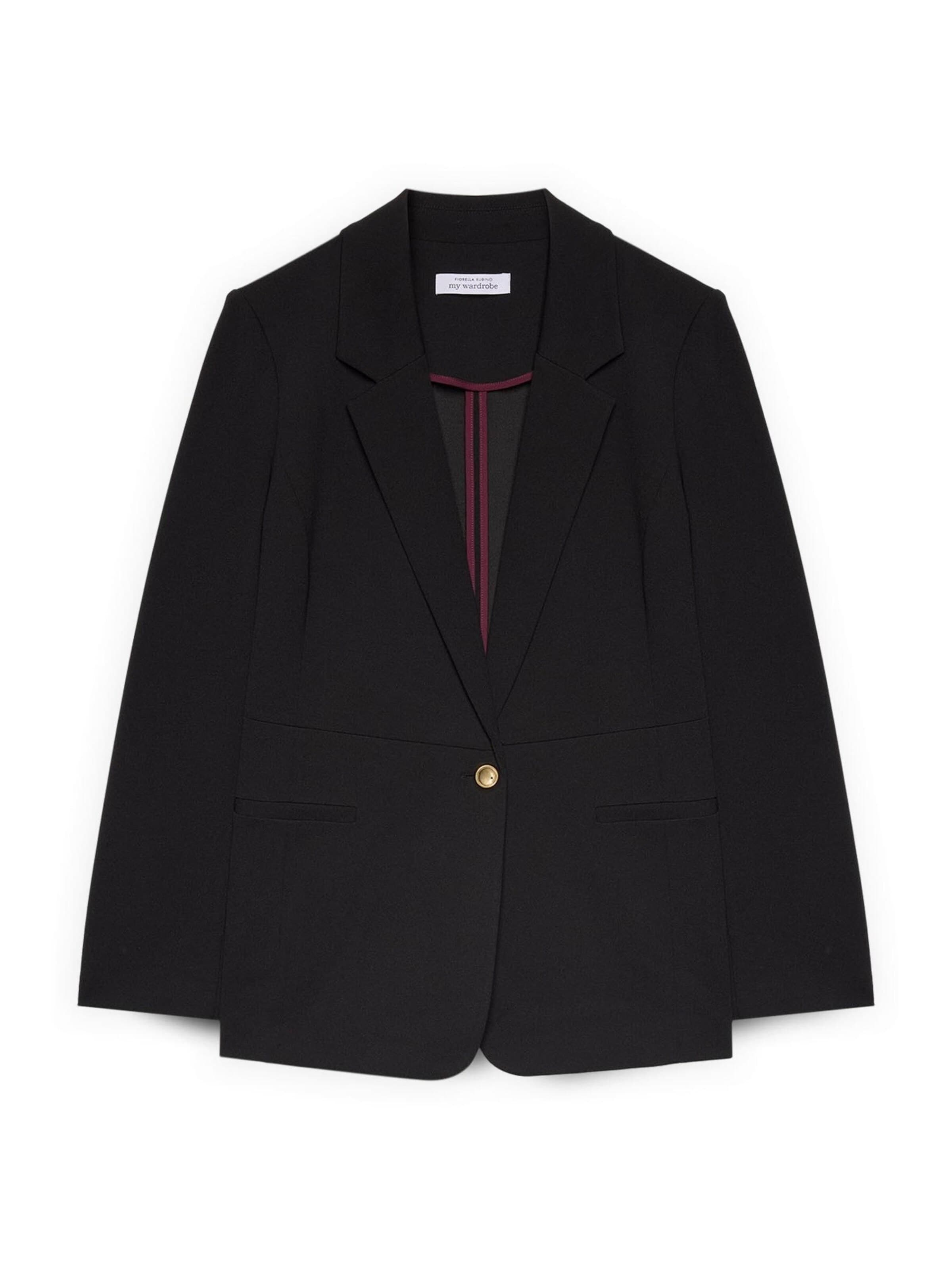 Fiorella Rubino Blazers in Zwart: voorkant