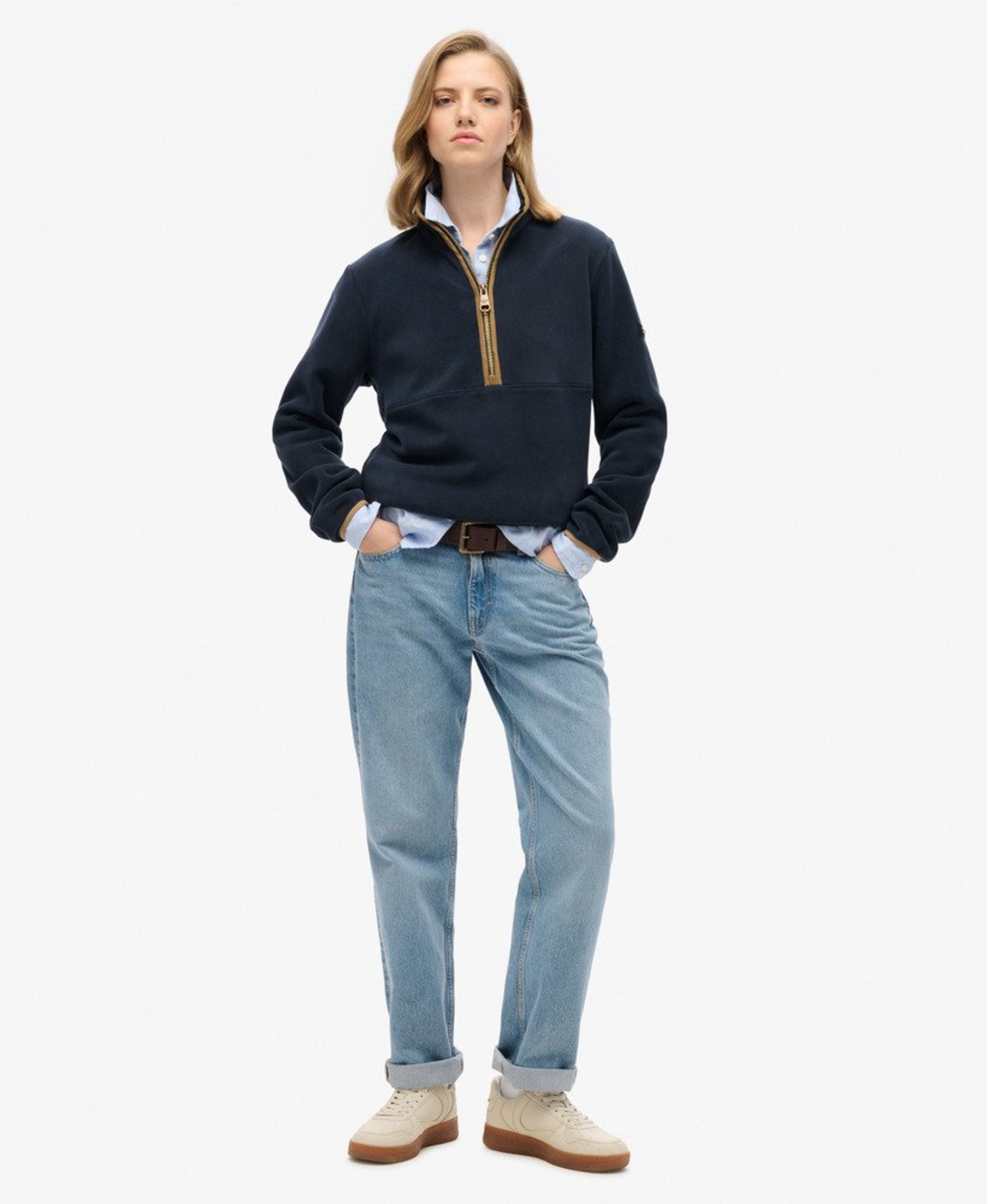 Superdry Trui in Blauw