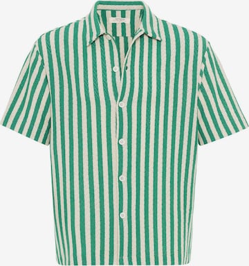 Coupe regular Chemise Antioch en vert : devant