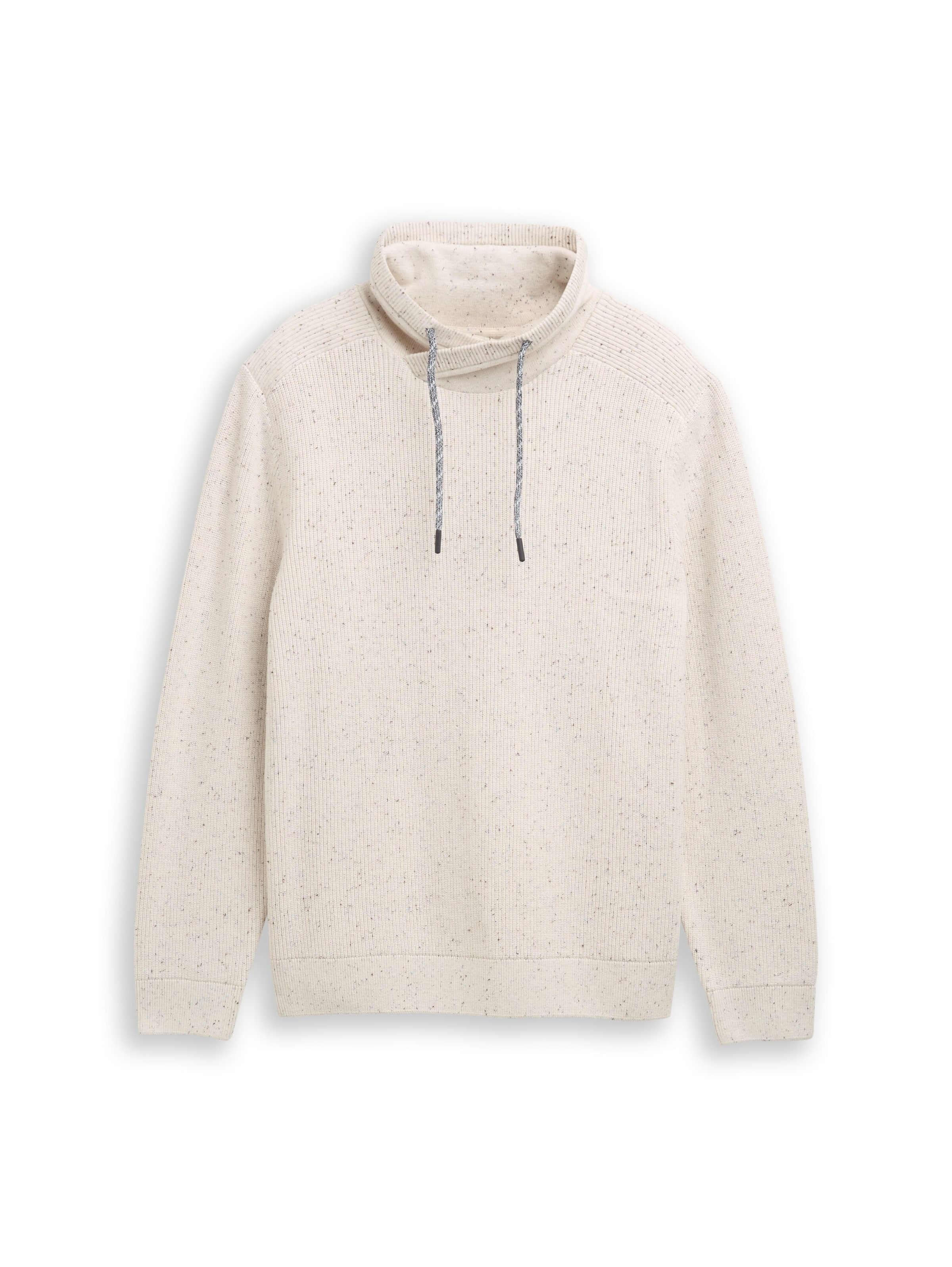 TOM TAILOR Kampsun, värv valge: eest vaates