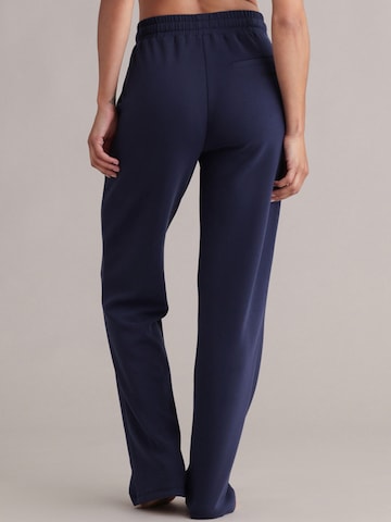 Hey Honey - Pierna ancha Pantalón deportivo 'Lux' en azul
