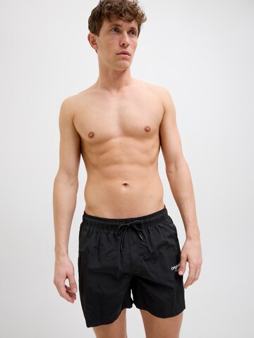 JACK & JONES Board Shorts 'JPSTNaxos' in Black
