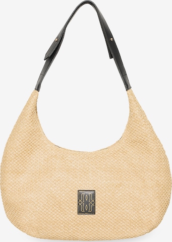ICHI Olkalaukku 'IAFIEL' värissä beige: etupuoli