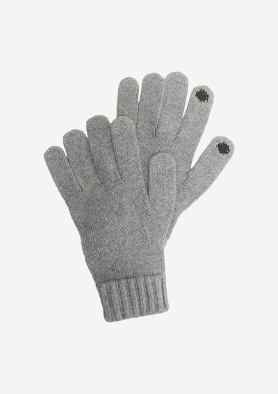s.Oliver Full Finger Gloves in Grey, Item view