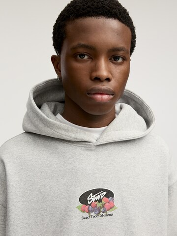Sweat-shirt Pull&Bear en gris