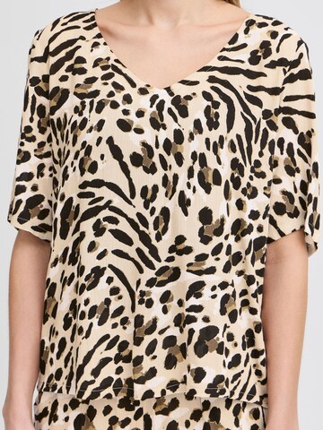 ICHI Shirt ' IHMARRAKECH ' in Bruin