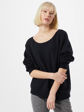 AMERICAN VINTAGE Sweater in Black: front