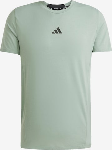 Pantalon de sport 'Designed for Training Workout' ADIDAS PERFORMANCE en vert : devant