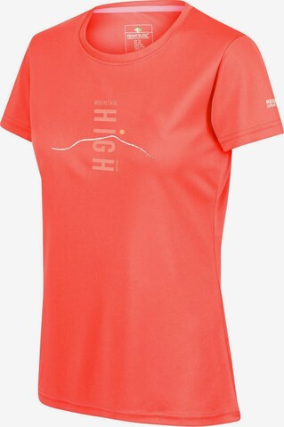 REGATTA Performance Shirt 'Fingal IV' in Orange