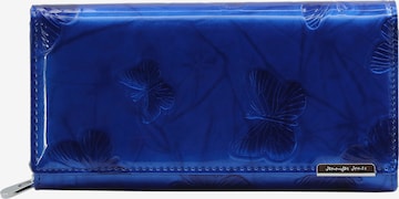 Jennifer Jones Wallet in Blue: front
